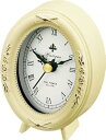 【中古】ユーパワー Antique Style アンティークスタイルクロック オーバル アンティークバニラ AC-01806