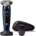 【中古】フィリップス 9000シリーズ メンズ 電気シェーバー 72枚刃 回転式 お風呂剃り & 丸洗い可 トリマー付 S918512