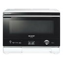 【中古】シャープ ヘルシオ 無線LAN機能対応 コンパクトタイプ 22L 1段調理 AX-UA20-W ホワイト