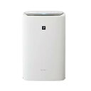 【中古】シャープ 加湿 空気清浄機 KI-PS50-W プラズマクラスター 25000 空気清浄 23畳 ホワイト タンク容量 約2.7L加湿量600mL