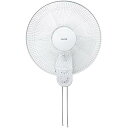 【中古】TEKNOS 40cm壁掛けメカ扇風機 ホワイト KI-W422(2)