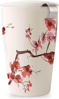 【中古】Tea Forte KATI Cup Loose Leaf Tea Brewing System, Cherry Blossoms by Tea Forte 並行輸入品