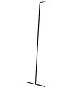 【中古】山崎実業Yamazaki スリム コートハンガー ブラック 約W38.5×D42×H160cm タワー tower ハンガーラック コートかけ 7551