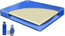 【中古】クイーンサイズ60 x 84セミWavelessウォーターベッドマットレスW A 4ozボトルのプレミアムクリアボトルコンディショナー& Fillキットアダプタ