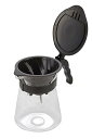 【中古】bonmac ボンマック ホット&アイス コーヒーメーカー 14杯用 700ml VDHI-02BM #858060 クリア