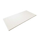 【中古】東プレ シャッター式風呂ふた ホワイト 75×159cm L16