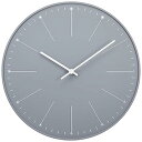 【中古】レムノス 掛け時計 アナログ ダンデライオン 灰 dandelion NL14-11 GY Lemnos 直径290×厚さ40mm グレー