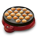 【中古】アイリスオーヤマ たこ焼き器 レッド ITY-18A-R