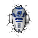 【中古】3DライトFX3D light FX Star Wars R2D2 3D Deco LED Wall Light 816733020631 並行輸入品