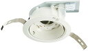 【中古】東芝ライテック LEDユニットフラット形 高気密SGI形 ダウンライト 60W LEDランプ別売り(2)