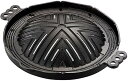 【中古】池永鉄工IkenagaIronWorksジンギスカン鍋鋳物29cm穴有りQGV2702