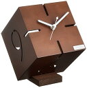 【中古】ヤマト工芸 置き時計 パズルスタンド タイプM シナブラウン YK09-106