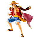 【中古】バンプレスト 一番くじ ワンピース Legends over Time A賞 モンキー・D・ルフィ フィギュアロジャーマントver. サイズ:約13cm