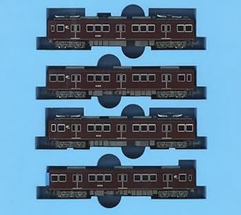 【中古】マイクロエース Nゲージ 阪急電鉄2300系 嵐山線 2309編成 4両セット A8489 鉄道模型 客車 赤