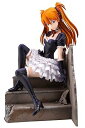 【中古】新世紀エヴァンゲリオン 惣流・アスカ・ラングレー ゴスロリver.:RE 17スケール PVC製 塗装済み完成品フィギュア