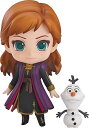 【中古】ねんどろいど ディズニー アナと雪の女王2 アナ Travel Dress Ver. ノンスケール ABS&PVC製 塗装済み可動フィギュア G12221