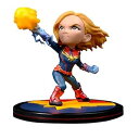 【中古】Qフィグ キャプテン・マーベル キャプテン・マーベル PVCフィギュア(3)