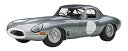 【中古】AUTOart 118 ジャガー ライトウェイト Eタイプ シルバー 完成品