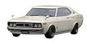 【中古】ignition model 143 ニッサン Laurel 2000SGX C130 White 完成品