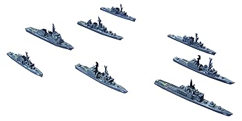 【中古】フジミ模型 13000 集める軍艦シリーズ No.36 海上自衛隊第3護衛隊群1998年 プラモデル 軍艦36