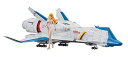 【中古】ハセガワ クリエイターワークスシリーズ クラッシャージョウ ミネルバ OVA版 1400スケール 色分け済みプラモデル wアルフィン 水着フィギュア 12