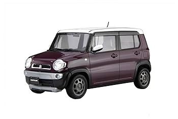 【中古】フジミ模型 124 車NEXTシリーズ No.11EX-2 スズキ ハスラー Gムーンライトバイオレットパールメタリック 色分け済み プラモデル 車NX11EX-2