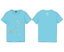 【中古】刀剣乱舞-ONLINE-×MARS16 浦島虎徹Tシャツ アクアブルー レディースLサイズ