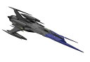 【中古】宇宙戦艦ヤマト2202 零式52型改 自立無人戦闘機 ブラックバード 172スケール 色分け済みプラモデル