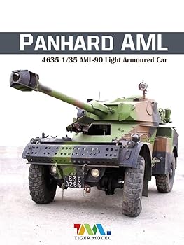 【中古】タイガーモデル 135 フランス軍 パナール AML-90 装甲車 プラモデル TML4635