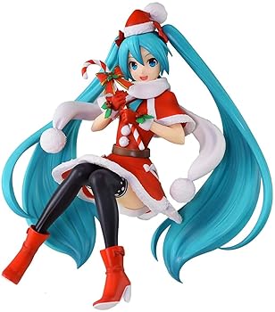 【中古】セガ 初音ミクシリーズ スーパープレミアムフィギュア “初音ミク” クリスマス2018