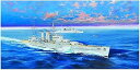 【中古】トランペッターTRUMPETER 1350 イギリス海軍 重巡洋艦 HMS エクセター プラモデル 05350