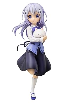 楽天ドリエム楽天市場店【中古】ご注文はうさぎですか?? チノ Cafe Style 17スケール PVC製 塗装済み完成品 フィギュア 再販