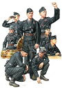 【中古】タミヤ 135 ミリタリーミニチュアシリーズ No.354 ドイツ国防軍 戦車兵セット プラモデル 35354