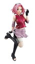 【中古】NARUTOギャルズ NARUTO‐ナルト‐疾風伝 春野サクラ 約200mm PVC製 塗装済み完成品フィギュア
