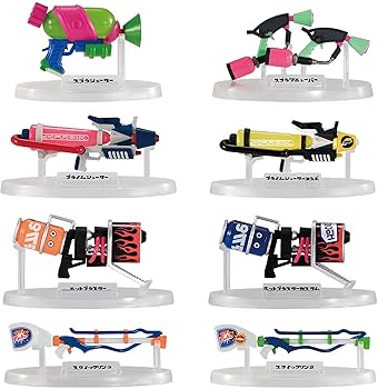 【中古】スプラトゥーン2 ブキコレクション フルコンプ 8個入 食玩・清涼菓子 スプ...