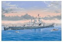 【中古】ホビーボス 1350 戦艦シリーズ アメリカ海軍 大型巡洋艦グアムCB-2 プラモデル 86514