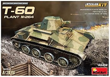 【中古】ミニアート 135 ソ連軍 T-60 第264工場製 フルインテリア プラモデル MA35219