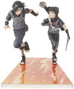 【中古】G.E.M.シリーズ NARUTO-ナルト- 疾風伝 うちはイタチ&サスケ 完成品フィギュア