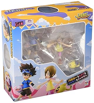 FIG]G.E.M.シリーズ 八神太一とヒカリとコロモンとニャロモン