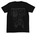 【中古】コスパ ドラゴンボールZ 人造人間17号 & 18号 Tシャツ BLACK Mサイズ