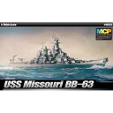 【中古】アカデミー14222A1700 米国海軍 戦艦 BB-63 ミズーリ