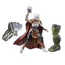 【中古】ハズブロ マイティ・ソー マーベルレジェンド 6インチ アクションフィギュア グラディエーターハルクシリーズ レディ・ソー ジェーン・フォスタ