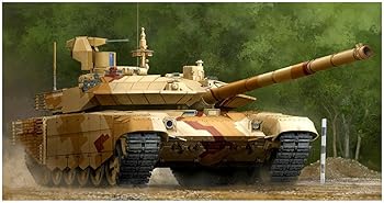 【中古】トランペッター 135 ロシア連邦軍 T-90MS主力戦車 Mod2013 プラモデル 09524