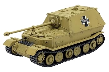 【中古】プラッツ ガールズ&パンツァー てのひら戦車道コレクション 重駆逐戦車エレファント 黒森峰女学園 172スケール 塗装済み完成品 GPC72-4