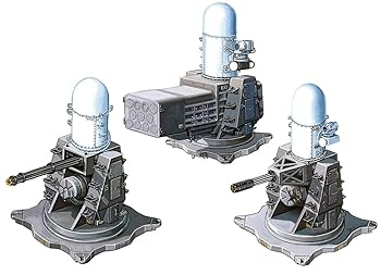 【中古】ファインモールド 1700 ナノ・ドレッドシリーズ 現用艦 近接防御火器システムCIWS プラモデル用パーツ WA34