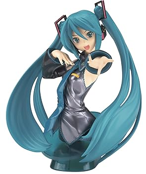 【中古】フィギュアライズバスト 初音ミク 色分け済みプラモデル