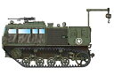 【中古】ホビーボス 172 ファイティングヴィークルシリーズ M4ハイスピード・トラクター 155mm8インチ240mm用 プラモデル 82921(3)