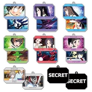 【中古】アクセル・ワールド -インフィニット・バースト- トレーディングアクリルキーホルダー コンプリートBOX商品 1BOX = 8個入り、全8種7種+シークレ
