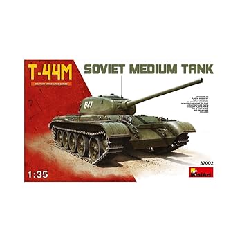 【中古】ミニアート 135 ソビエト T-44M中戦車 MA37002 プラモデル