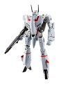 【中古】HI-METAL R 超時空要塞マクロス VF-1J バルキリー一条輝機 約140mm ダイキャスト&ABS&PVC製 塗装済み可動フィギュア